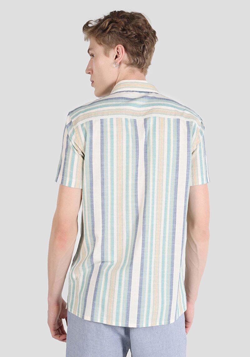 Зображення Сорочка З Коротким Рукавом Чоловіча Мультіколор Cl1064336