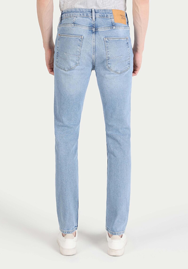 Показати інформацію про 044 Karl Джинси Чоловічі Блакитні Прямого Крою Cl1064376