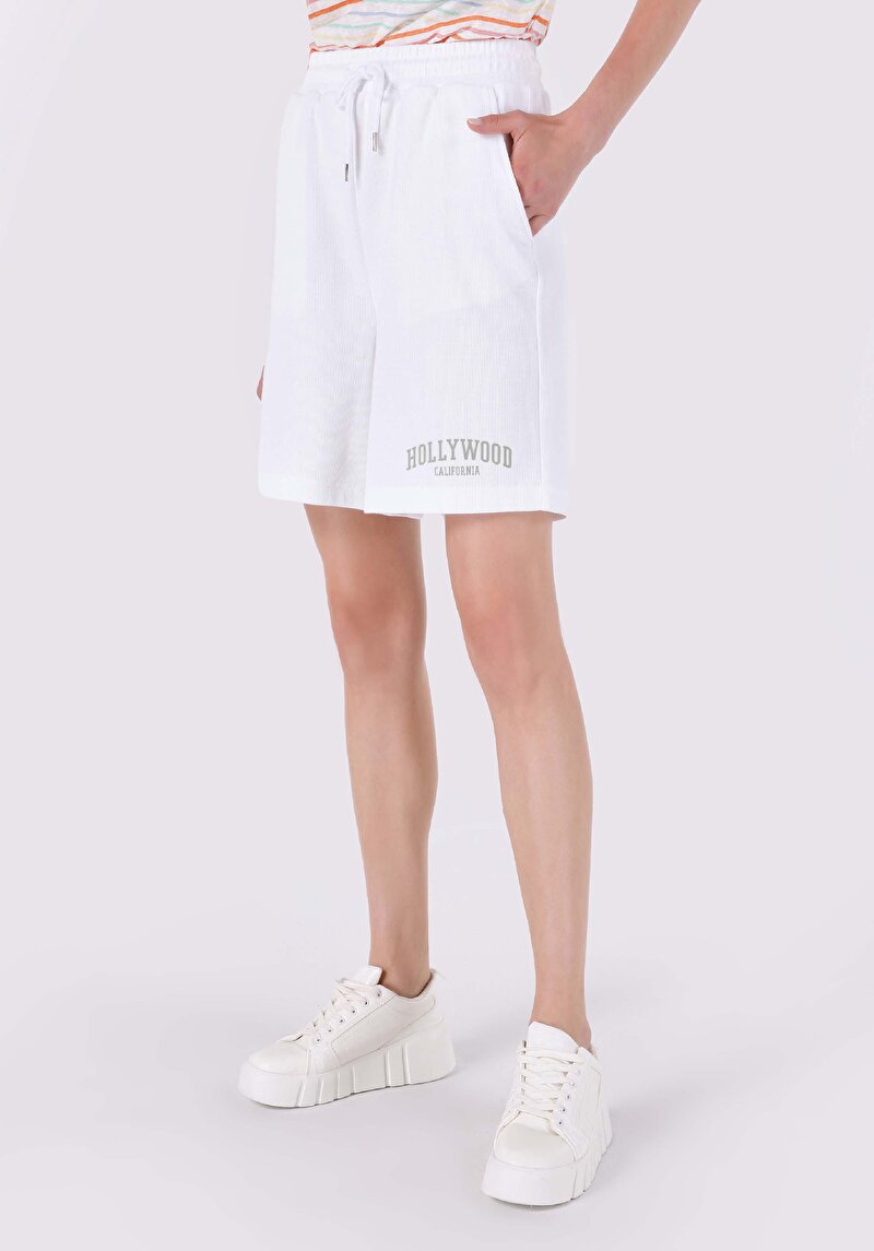 Показати інформацію про Шорти Жіночі Білі  Cl1063775