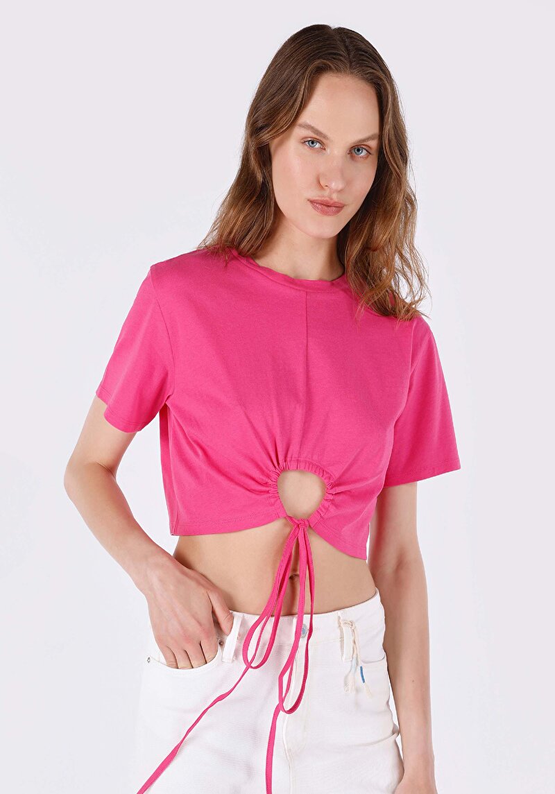Зображення Футболка З Коротким Рукавом Жіноча Рожева  Cl1064082