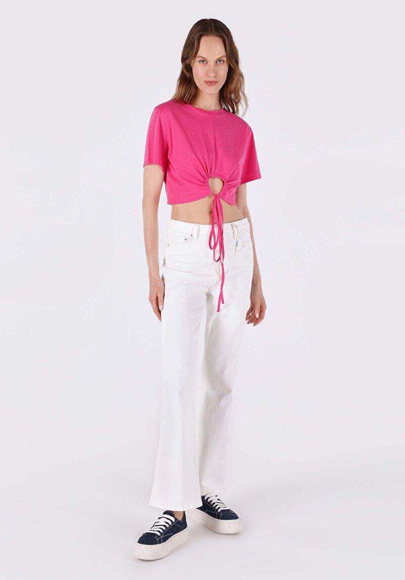 Показати інформацію про Футболка З Коротким Рукавом Жіноча Рожева  Cl1064082