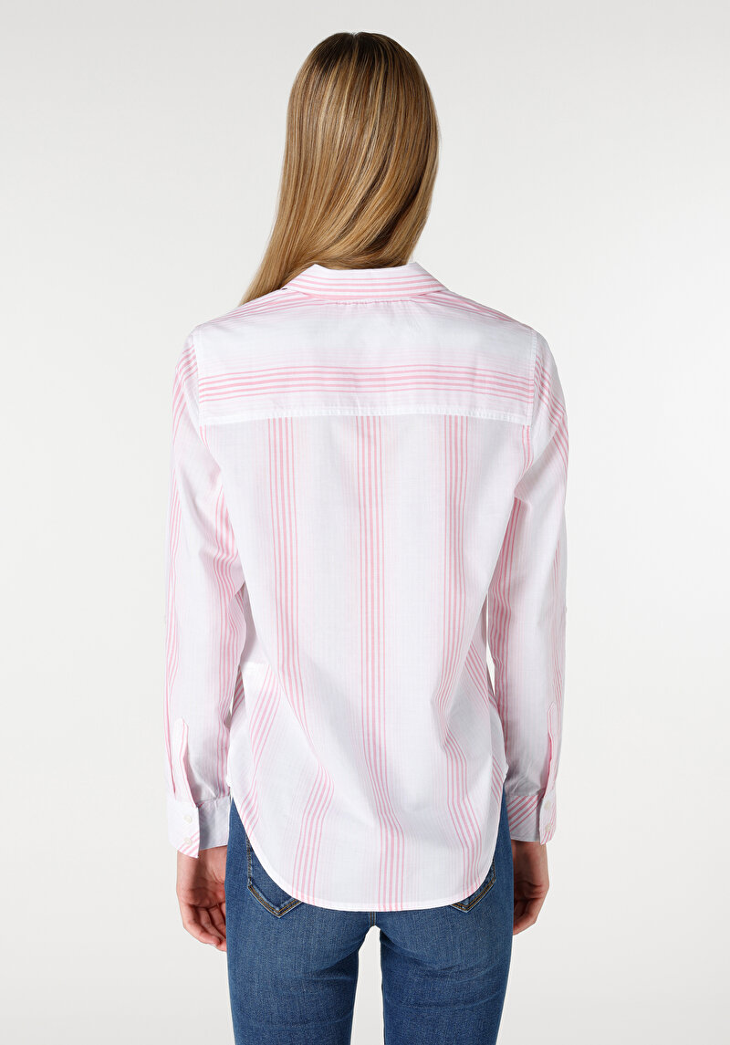 Показати інформацію про Сорочка З Довгим Рукавом Жіноча Рожева  Cl1063883