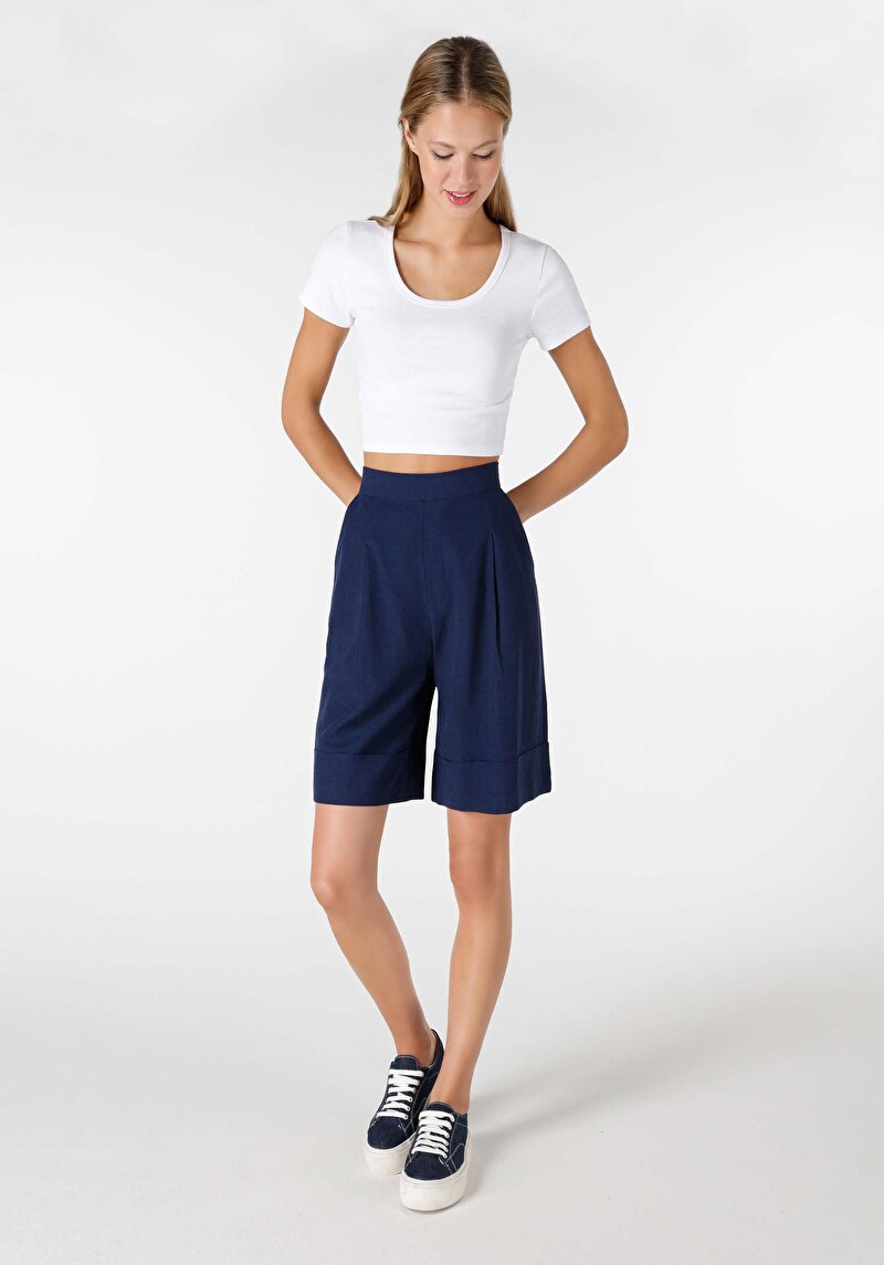 Показати інформацію про Шорти Жіночі Сині  Cl1063903