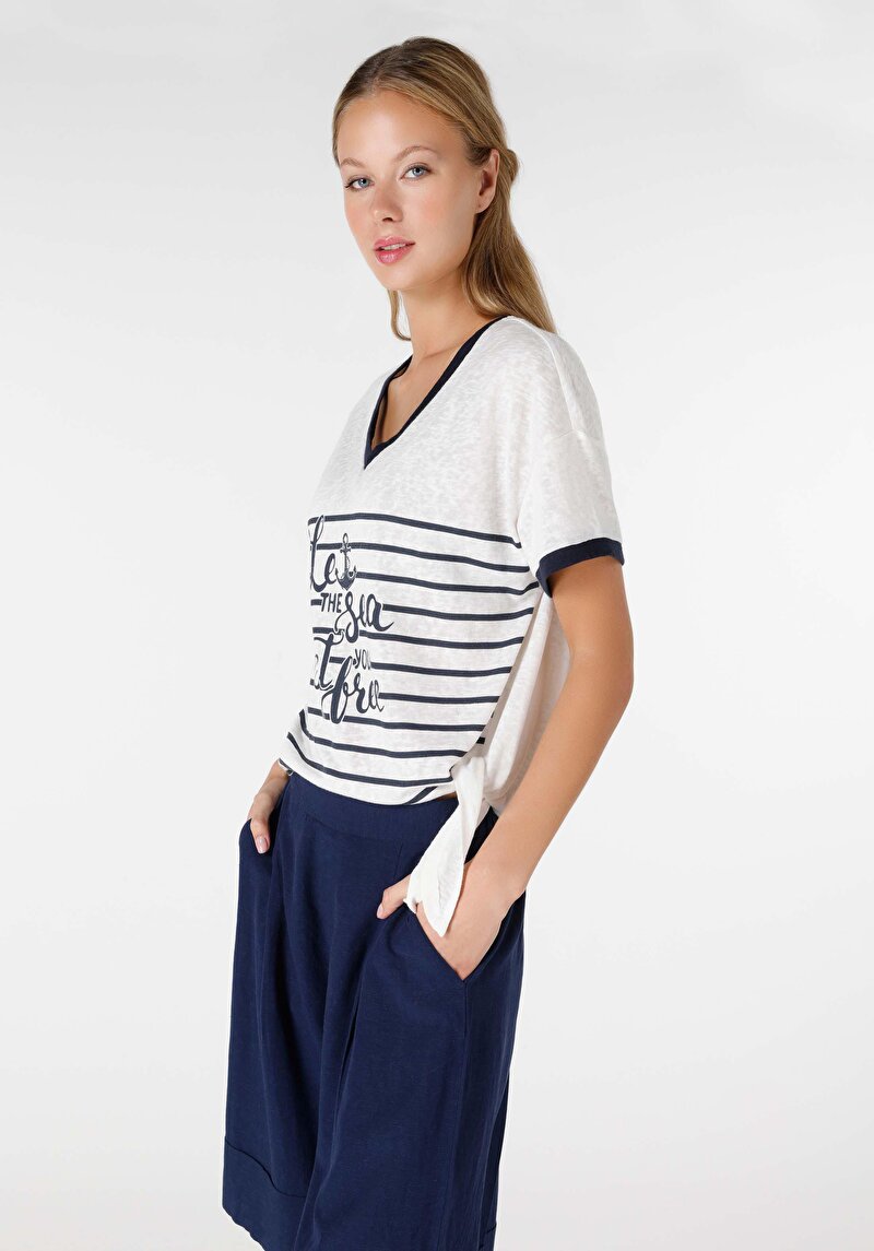 Зображення Футболка З Коротким Рукавом Жіноча Біла  Cl1063991