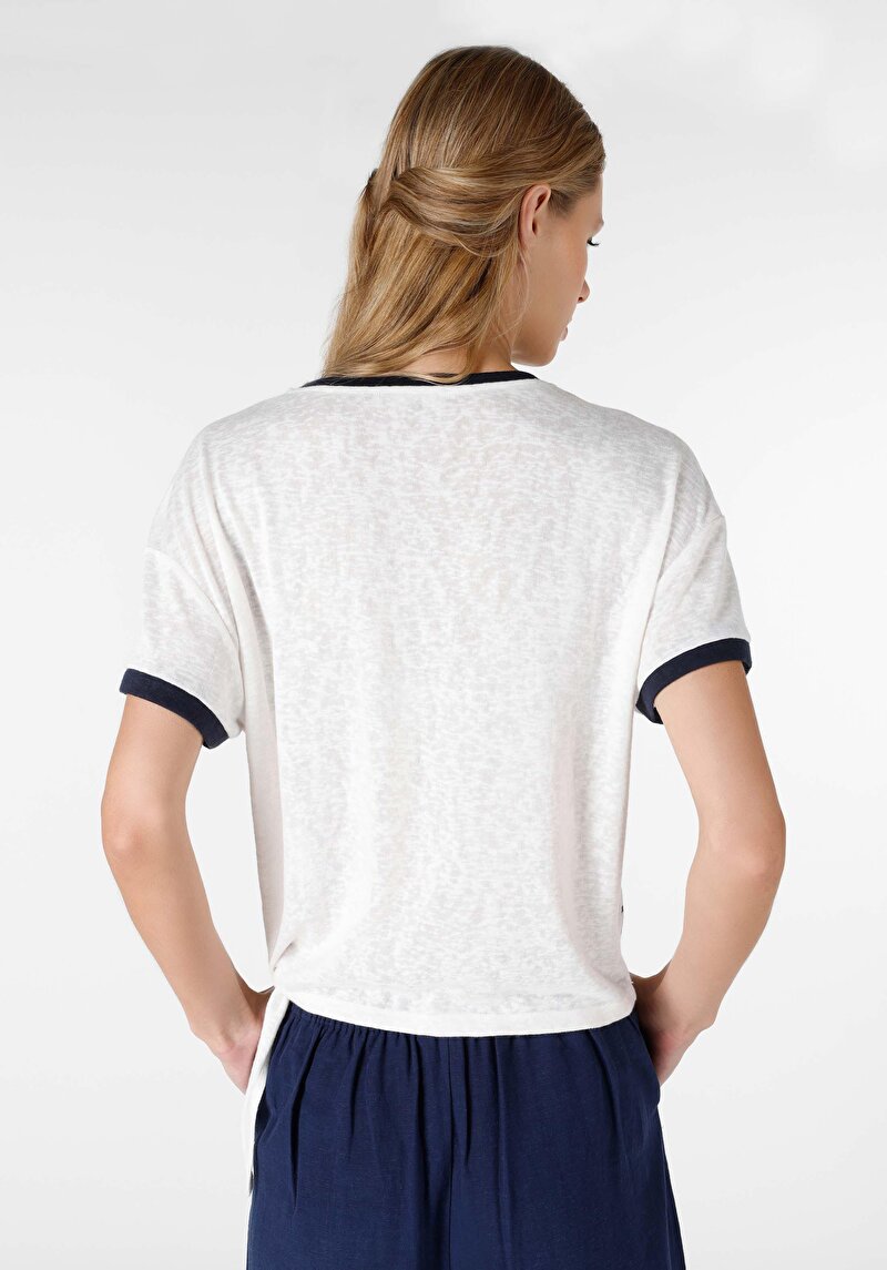 Показати інформацію про Футболка З Коротким Рукавом Жіноча Біла  Cl1063991