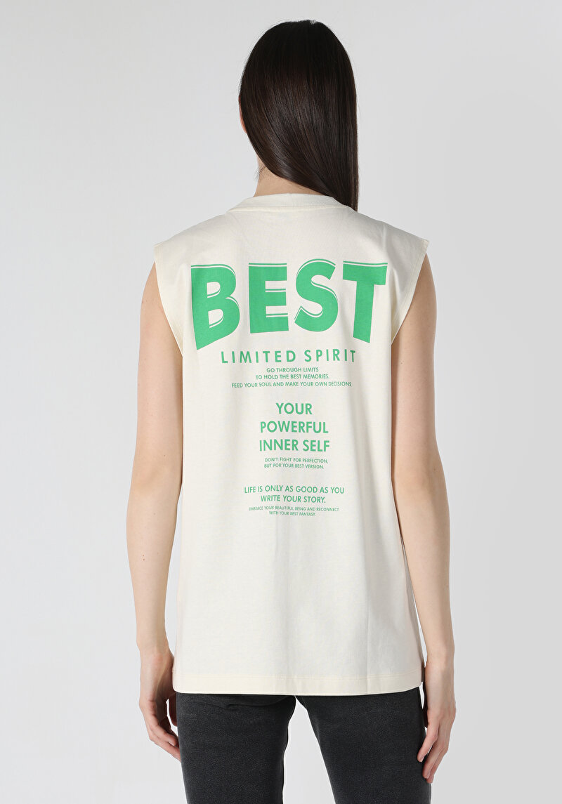 Показати інформацію про Футболка З Коротким Рукавом Жіноча Бежева  Cl1063249