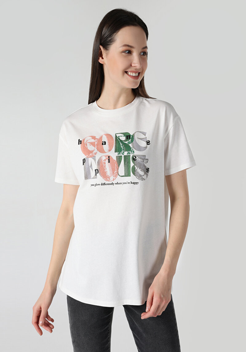 Зображення Футболка З Коротким Рукавом Жіноча Біла  Cl1063311