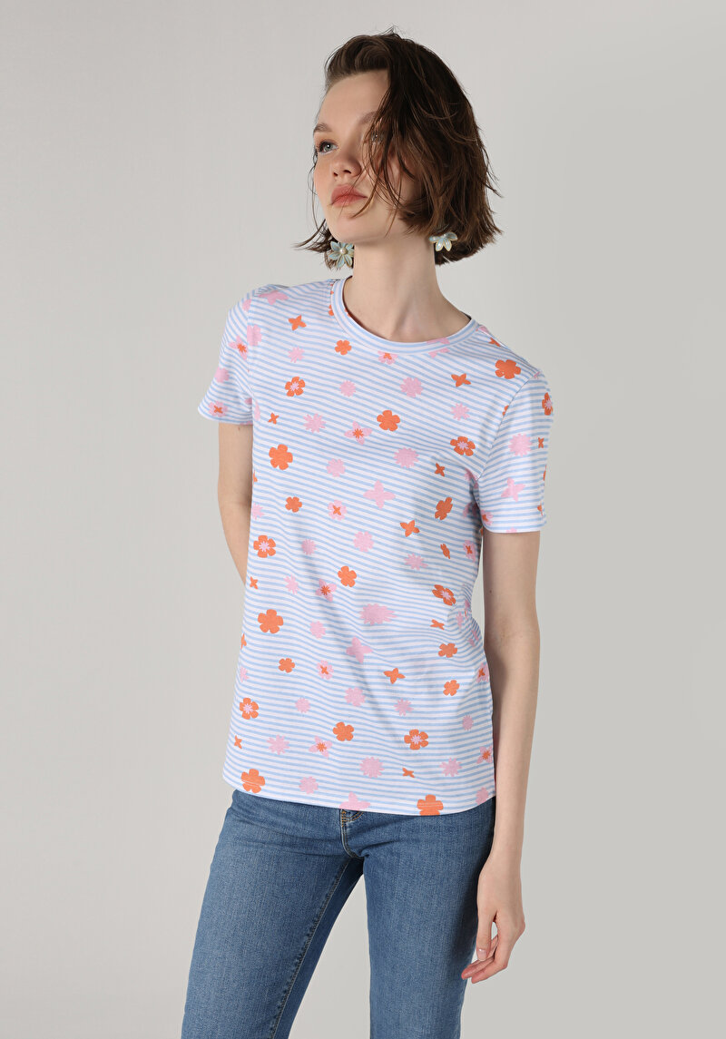 Показати інформацію про Футболка З Коротким Рукавом Жіноча Мультіколор  Cl1063331