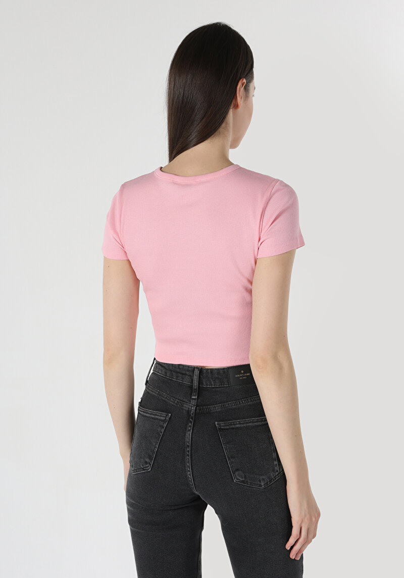 Показати інформацію про Футболка З Коротким Рукавом Жіноча Рожева  Cl1063341