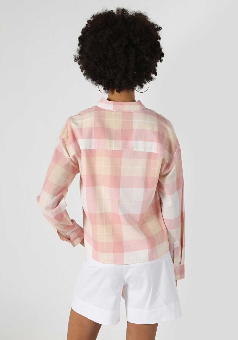 Показати інформацію про Сорочка З Довгим Рукавом Жіноча Рожева  Cl1063375