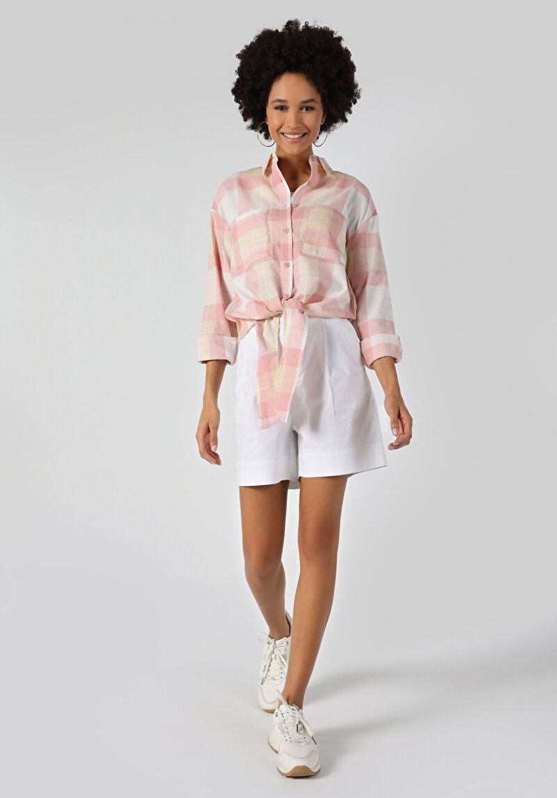 Показати інформацію про Сорочка З Довгим Рукавом Жіноча Рожева  Cl1063375