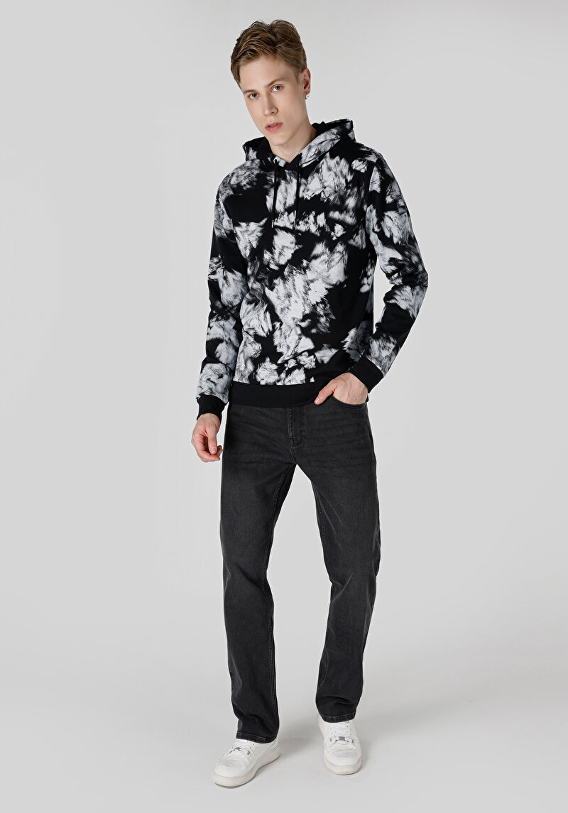 Показати інформацію про Толстовка Чоловіча Чорна  Cl1064786