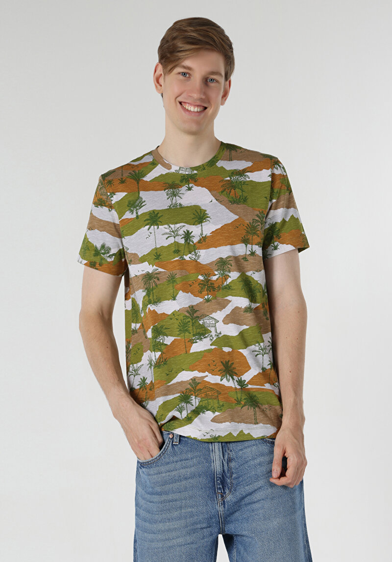 Зображення Футболка З Коротким Рукавом Чоловіча Мультіколор  Cl1063147