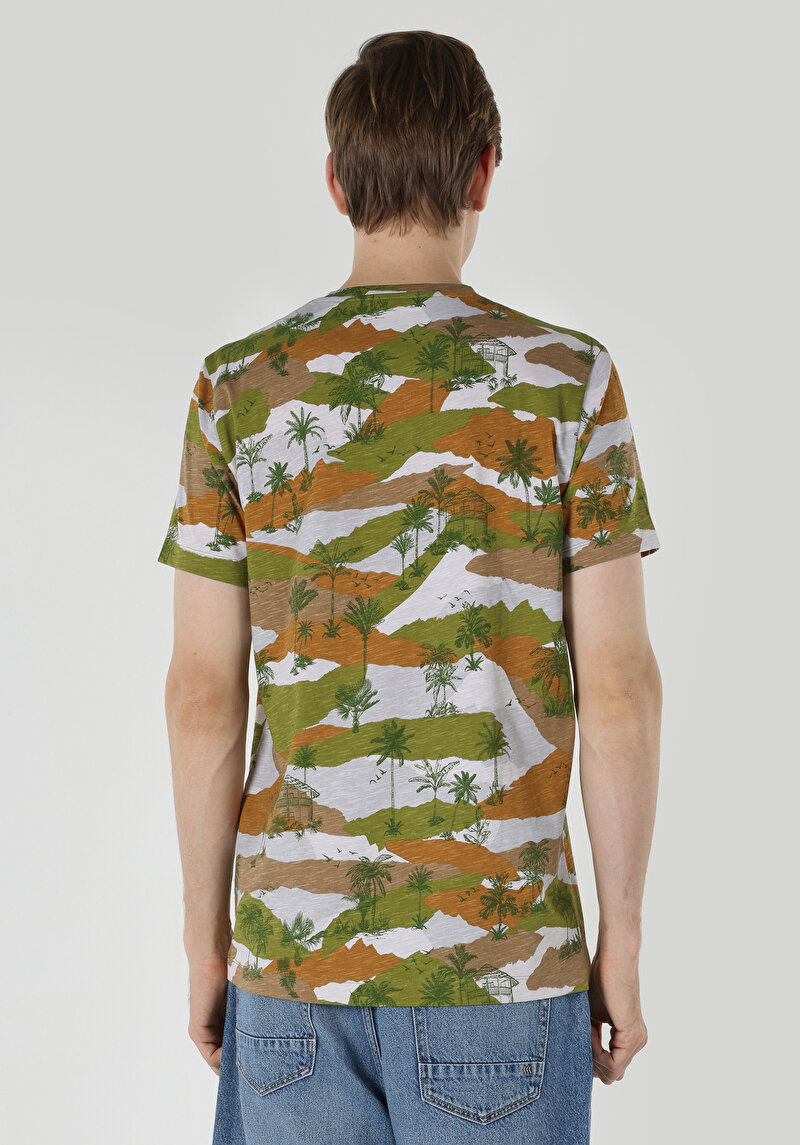 Показати інформацію про Футболка З Коротким Рукавом Чоловіча Мультіколор  Cl1063147