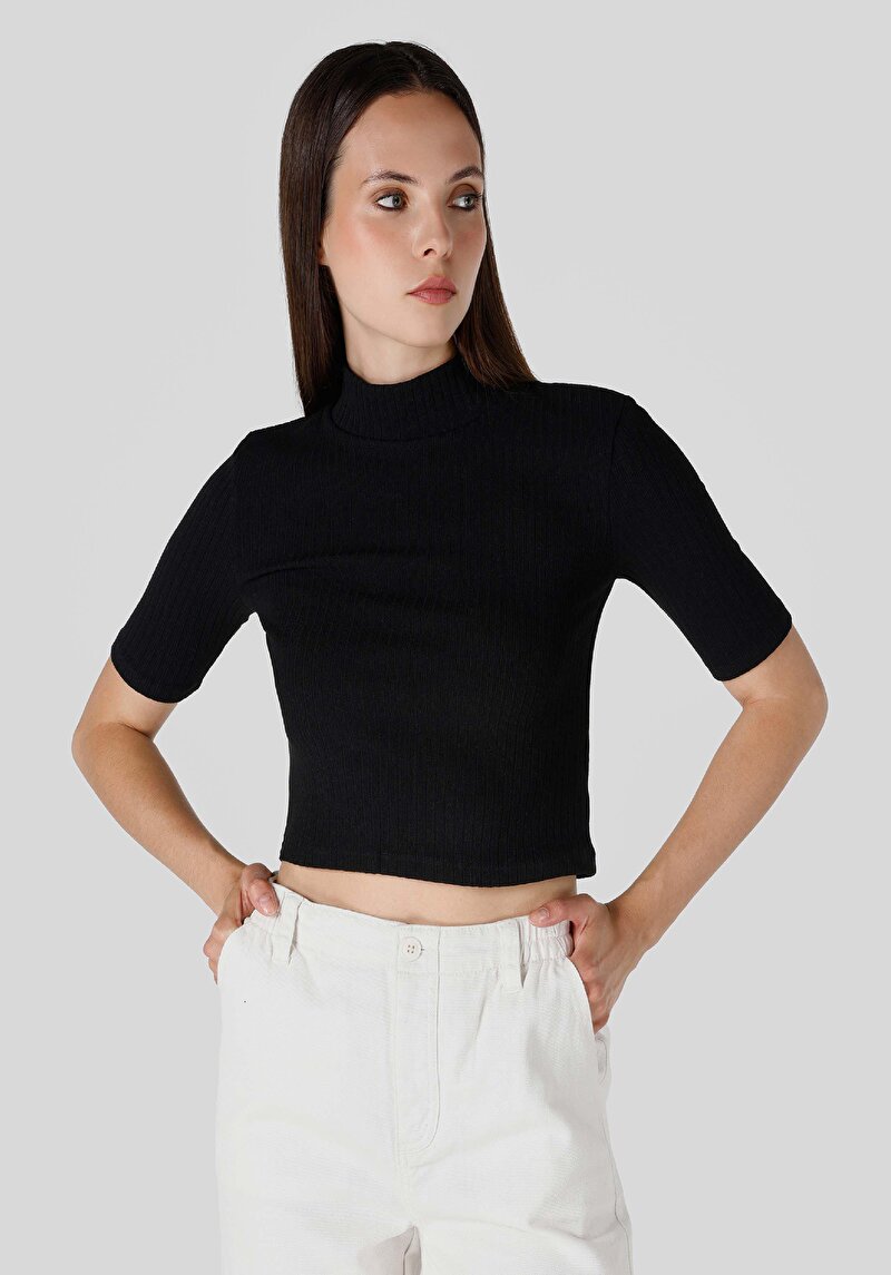 Зображення Футболка З Коротким Рукавом Жіноча Чорна  Cl1065175