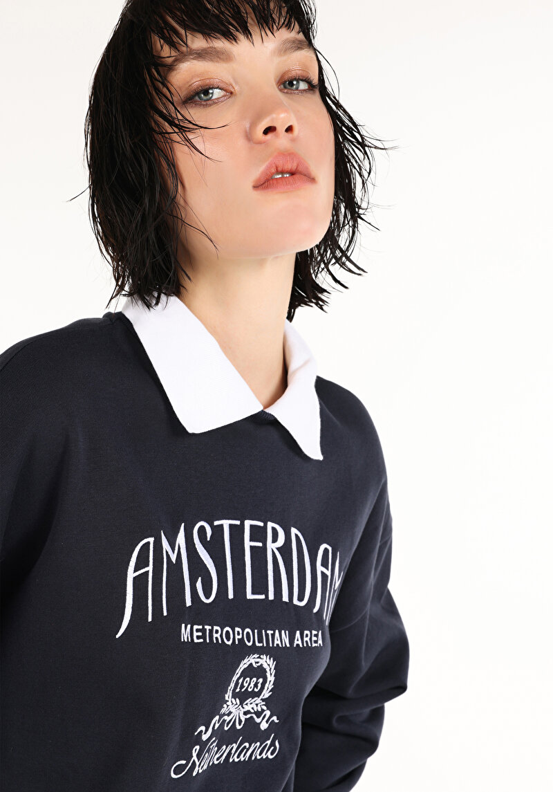 Показати інформацію про Толстовка Жіноча Синя  Cl1065083