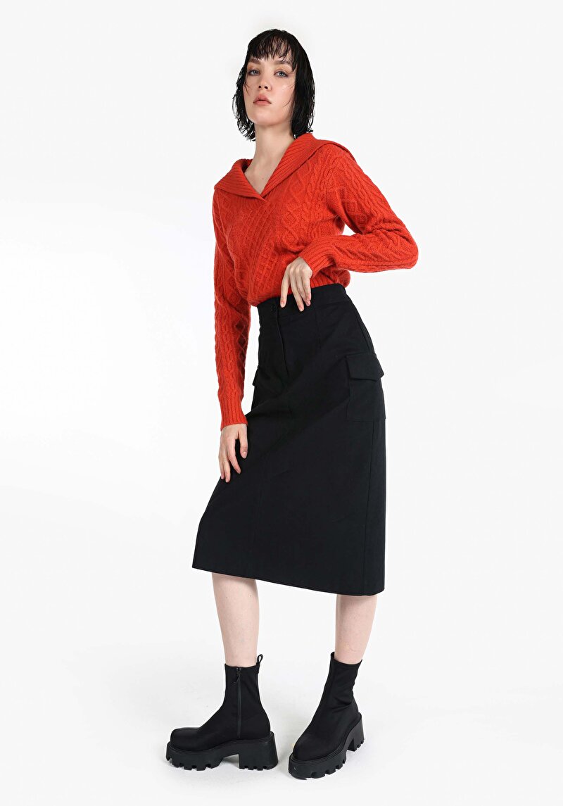 Показати інформацію про Спідниця Жіноча Чорна  Cl1065834