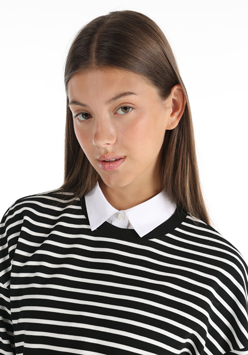 Показати інформацію про Футболка З Довгим Рукавом Жіноча Чорна  Cl1065089