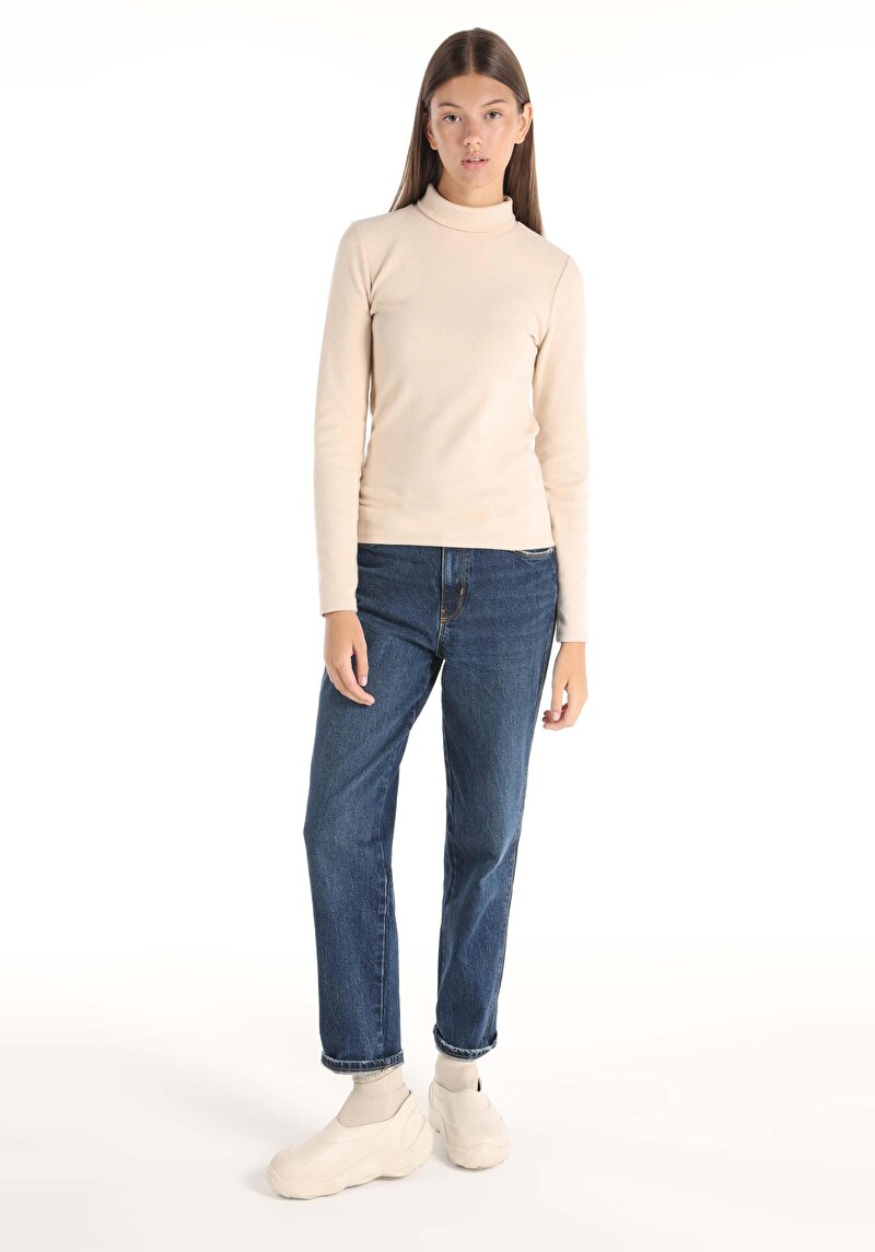 Показати інформацію про Футболка З Довгим Рукавом Жіноча Бежева  Cl1065697