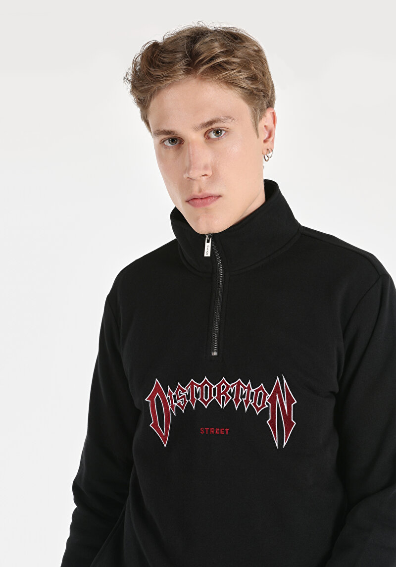 Показати інформацію про Толстовка Чоловіча Чорна  Cl1064828