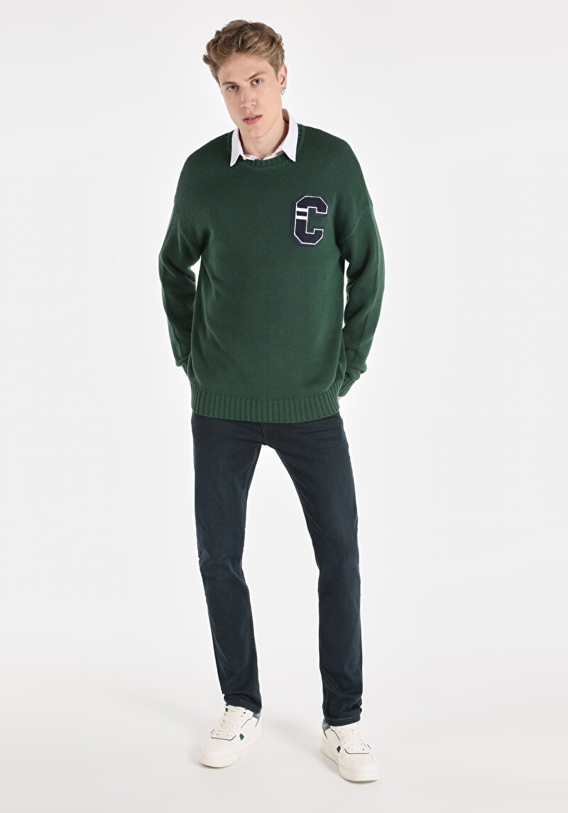 Зображення Светр Чоловічий Зелений Cl1064908
