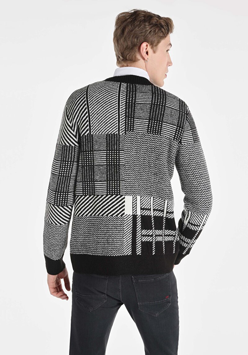 Показати інформацію про Светр Чоловічий Чорний  Cl1065744