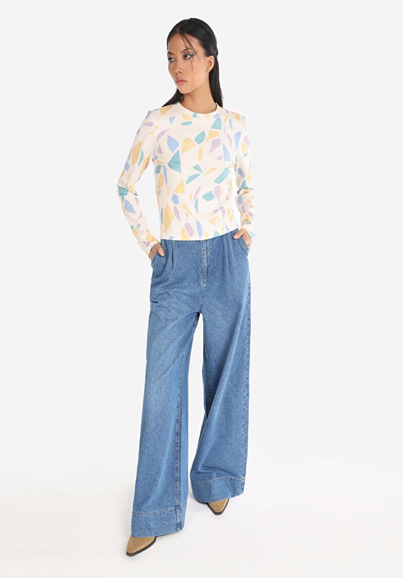 Зображення Футболка З Довгим Рукавом Жіноча Мультіколор  Cl1065152