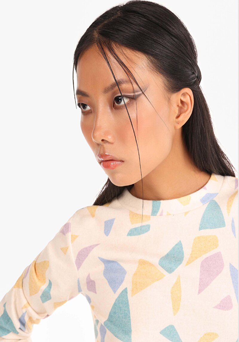 Зображення Футболка З Довгим Рукавом Жіноча Мультіколор  Cl1065152