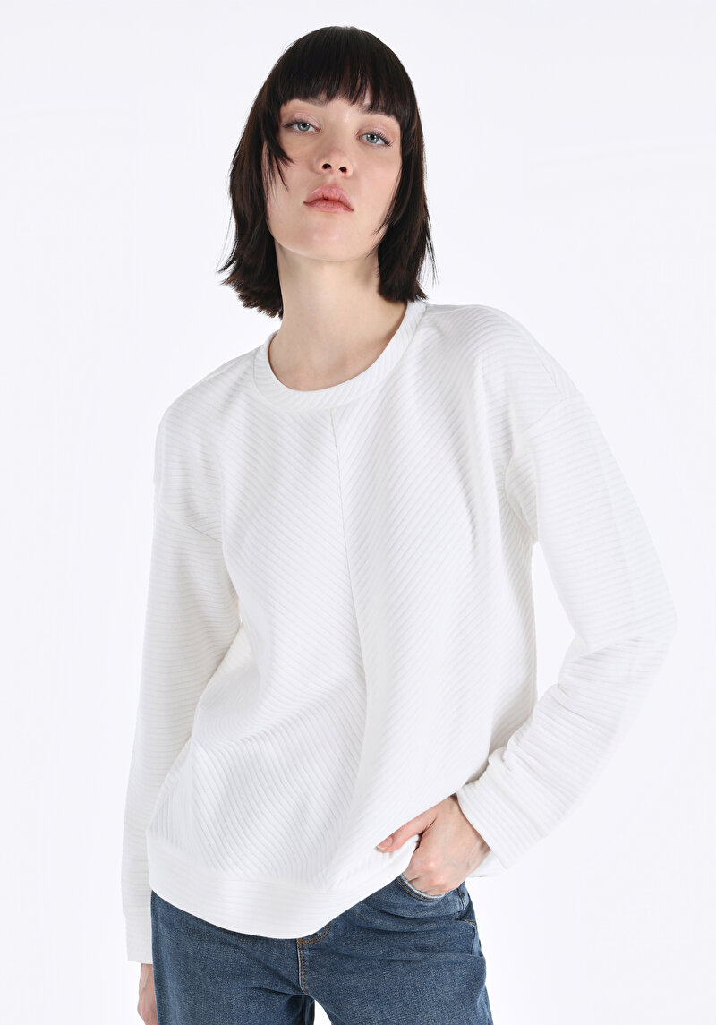 Зображення Толстовка Жіноча Біла Cl1065092