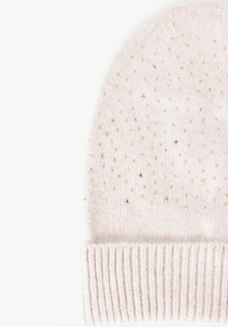 Показати інформацію про Шапка Жіноча Бежева  Cl1066089