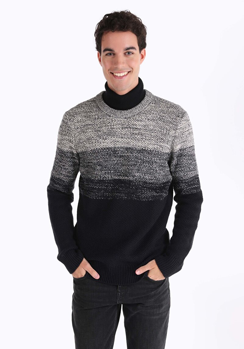 Зображення Светр Чоловічий Синій Cl1066045