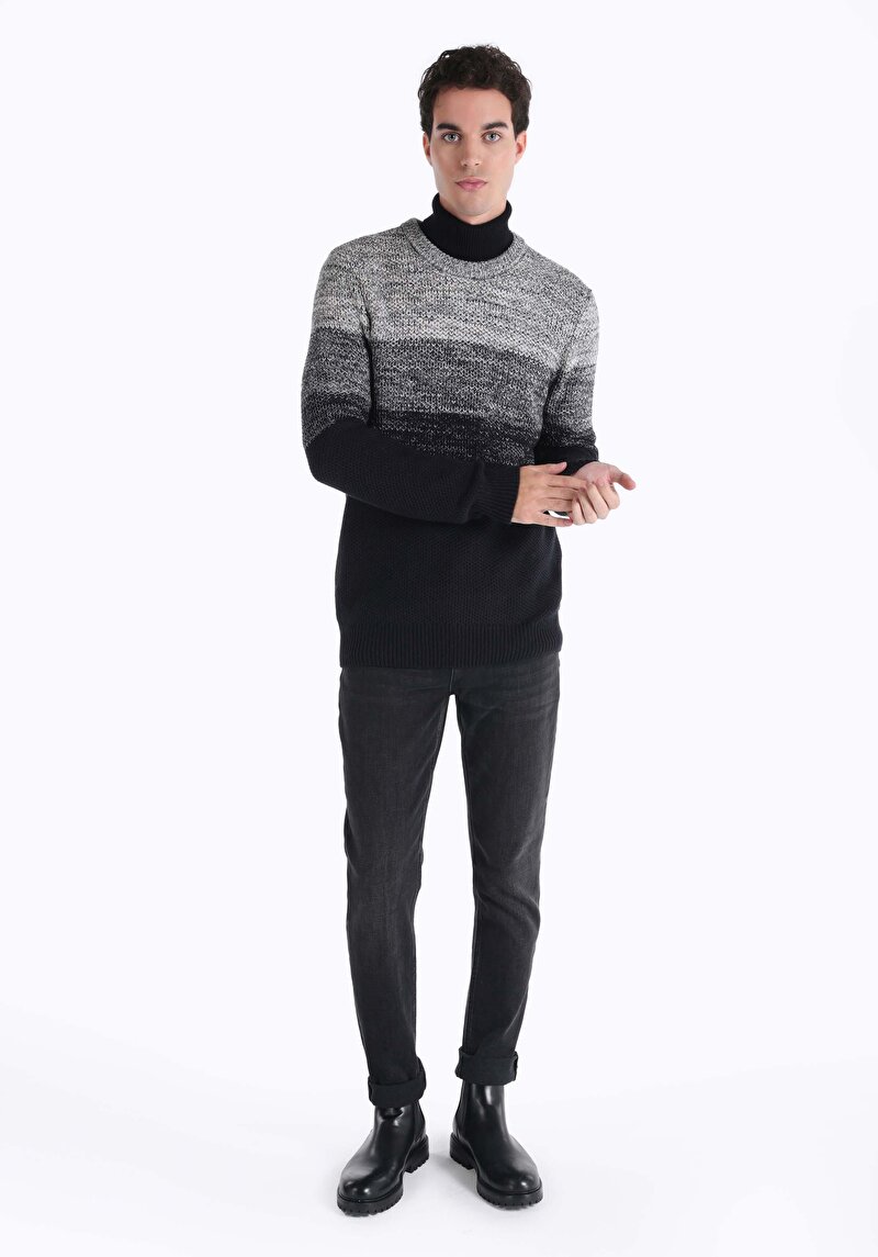 Показати інформацію про Светр Чоловічий Синій  Cl1066045