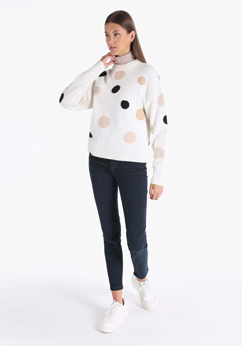 Показати інформацію про Светр Жіночий Білий  Cl1066025