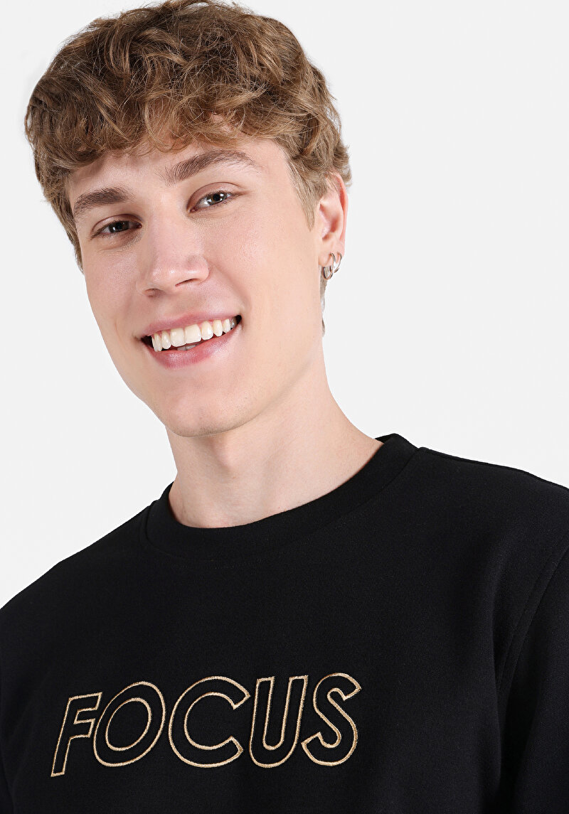 Показати інформацію про Толстовка Чоловіча Чорна  Cl1065035