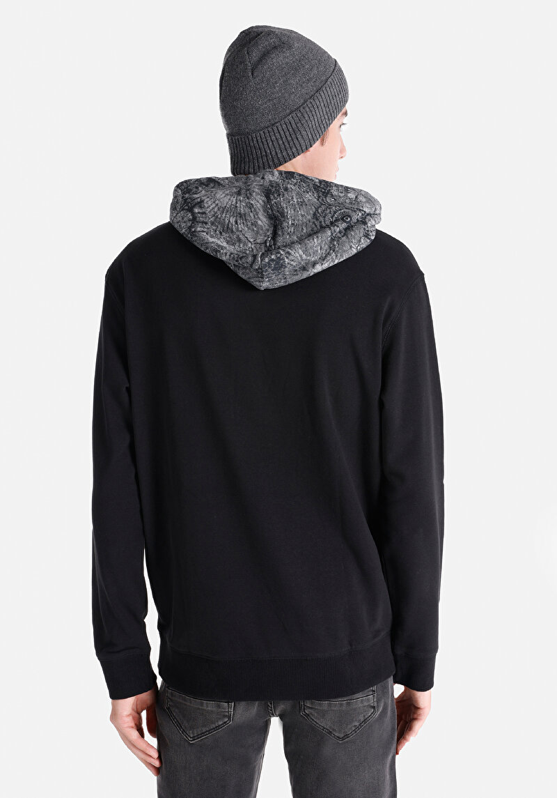 Показати інформацію про Толстовка Чоловіча Чорна  Cl1064778