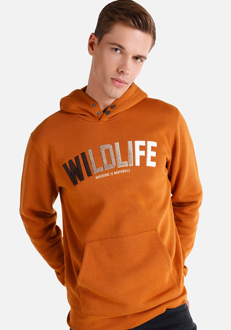 Показати інформацію про Толстовка Чоловіча Коричнева  Cl1064827