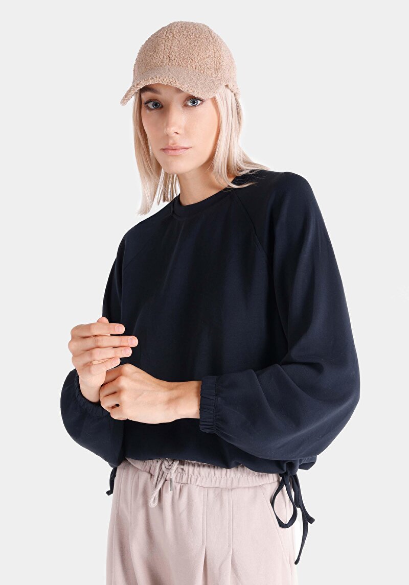 Зображення Футболка З Довгим Рукавом Жіноча Синя  Cl1065151