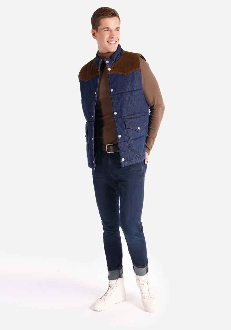 Зображення Жилет Чоловічий Блакитний Cl1065473