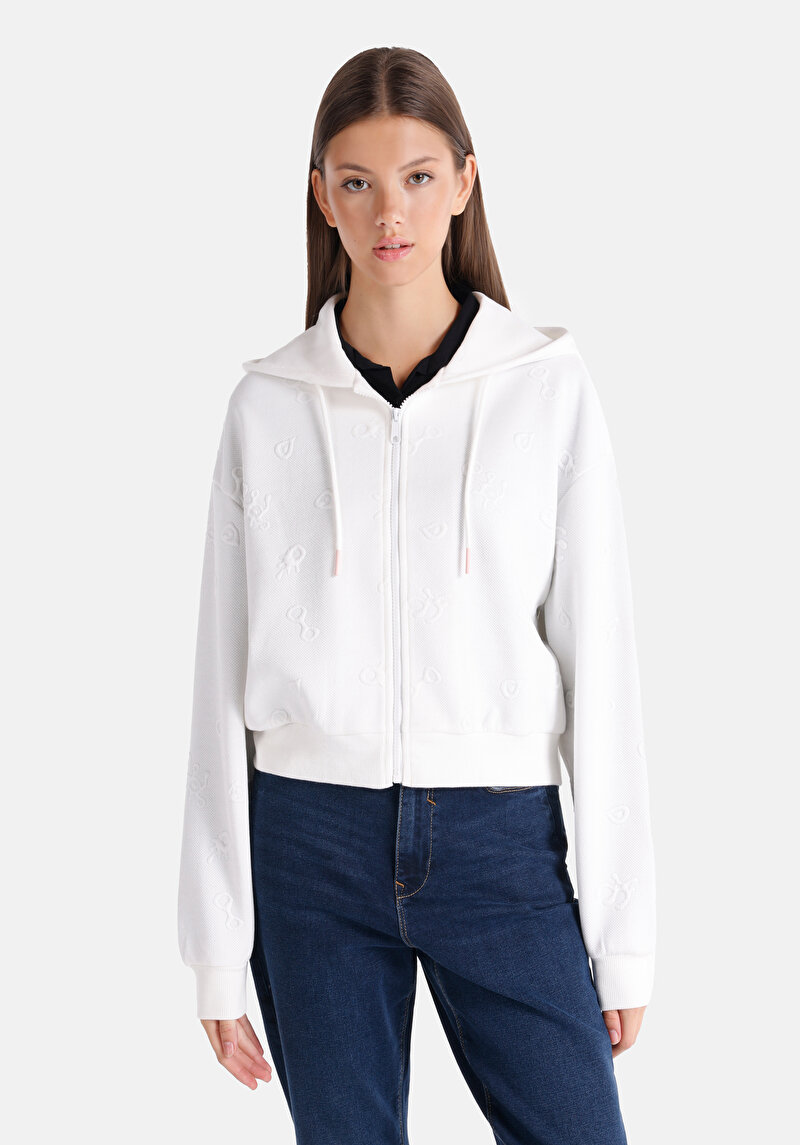 Зображення Толстовка Жіноча Біла  Cl1065080