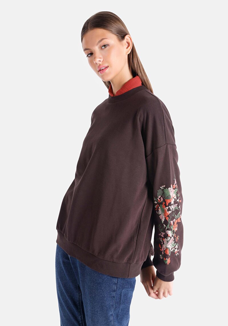 Зображення Толстовка Жіноча Коричнева  Cl1065191