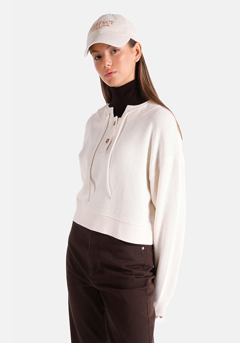 Зображення Футболка З Довгим Рукавом Жіноча Бежева  Cl1065234