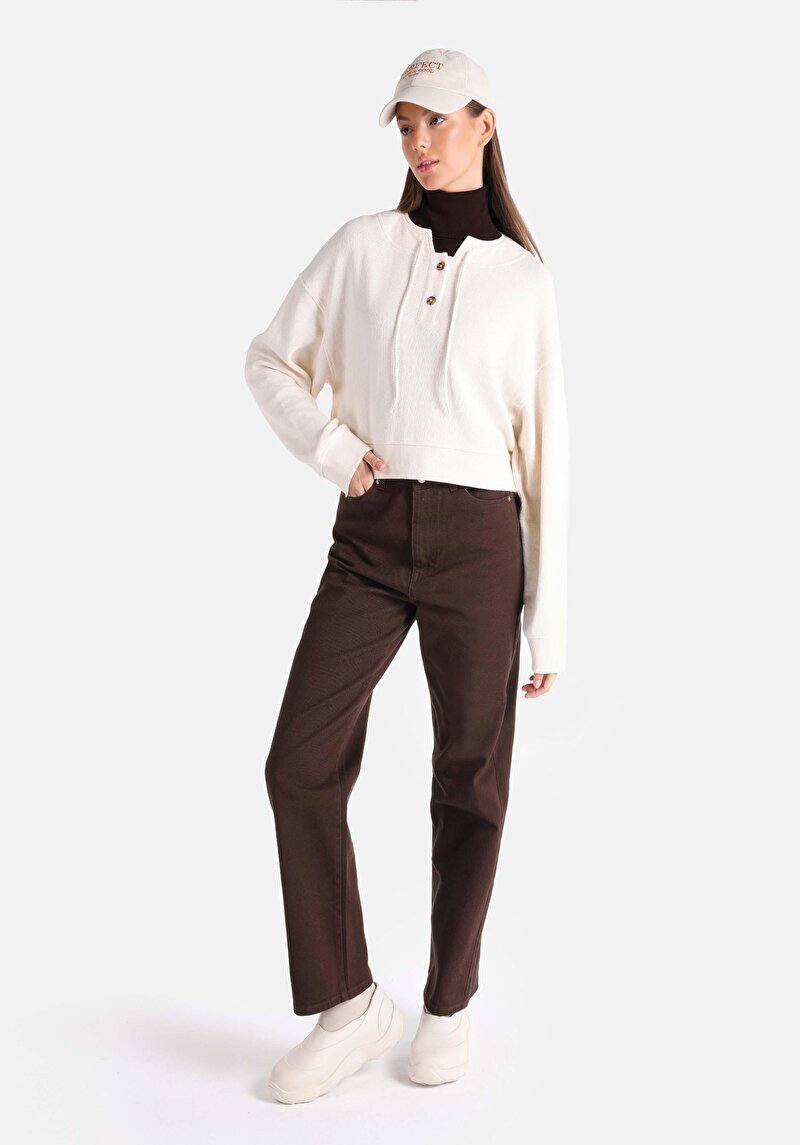 Показати інформацію про Футболка З Довгим Рукавом Жіноча Бежева  Cl1065234