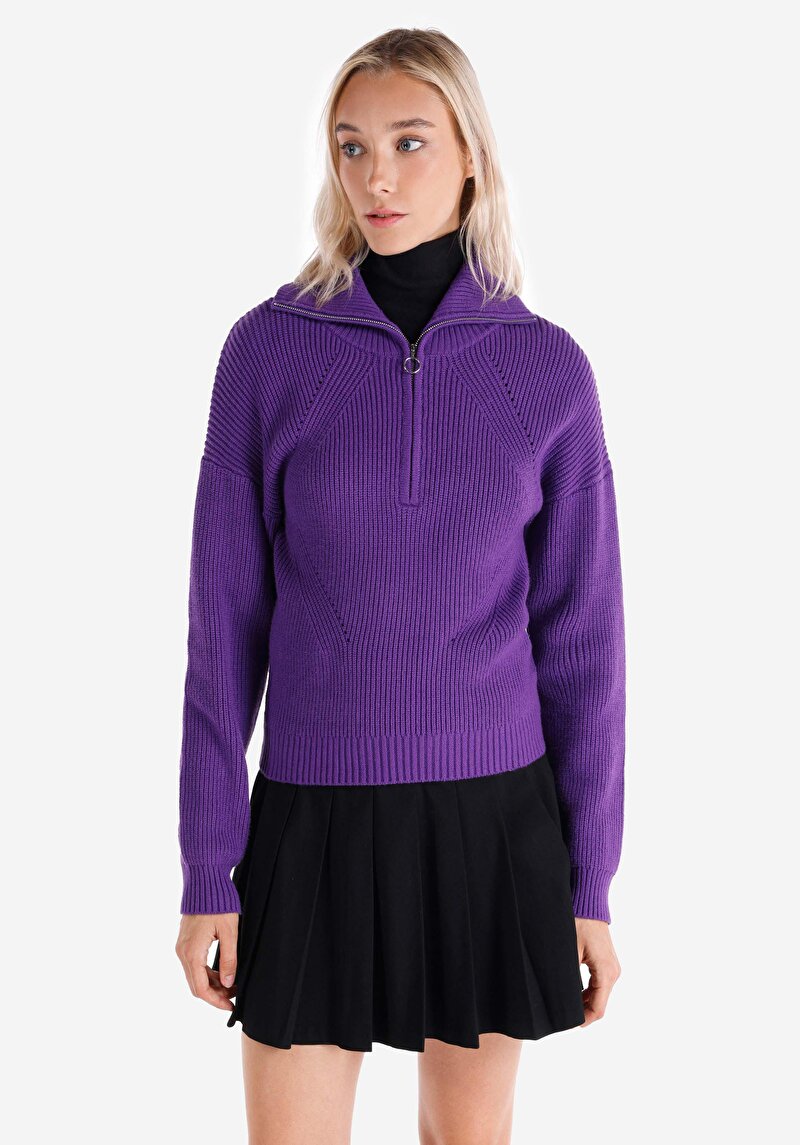Зображення Светр Жіночий Фіолетовий Cl1065262