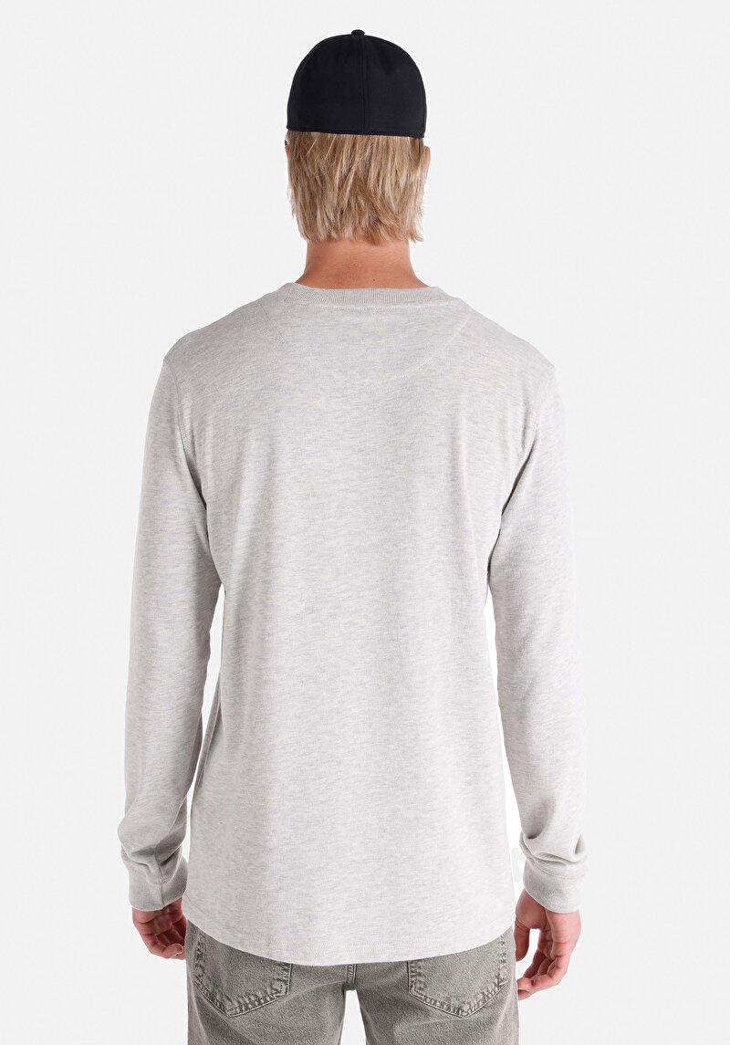 Показати інформацію про Футболка З Довгим Рукавом Чоловіча Біла  Cl1065875