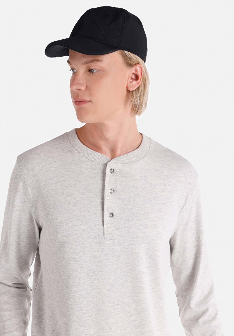 Показати інформацію про Футболка З Довгим Рукавом Чоловіча Біла  Cl1065875