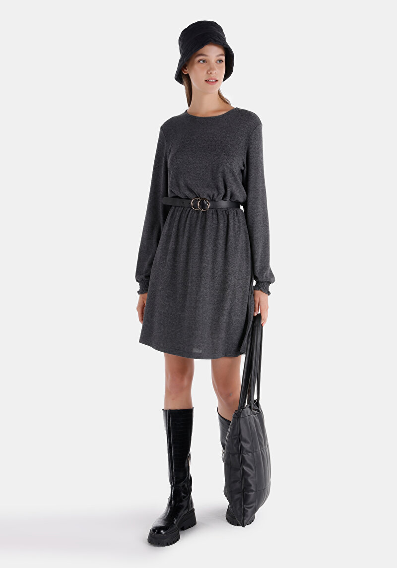 Показати інформацію про Сукня Жіноча Сіра  Cl1065117