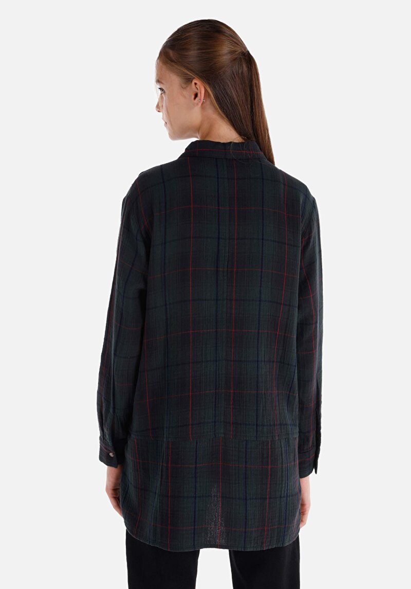 Показати інформацію про Сорочка З Довгим Рукавом Жіноча Зелена  Cl1065851