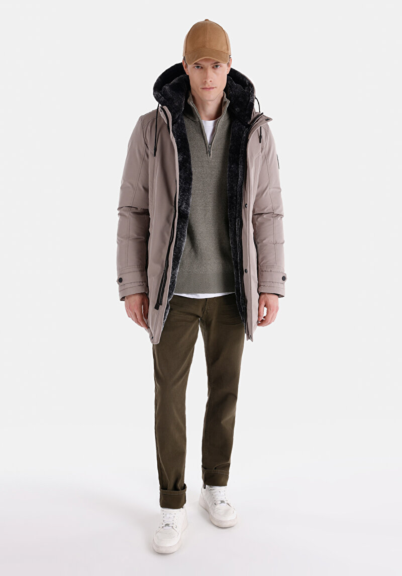 Показати інформацію про Пальто Чоловіче Бежеве  Cl1060983