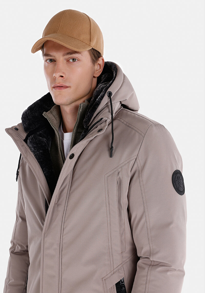 Показати інформацію про Пальто Чоловіче Бежеве  Cl1060983