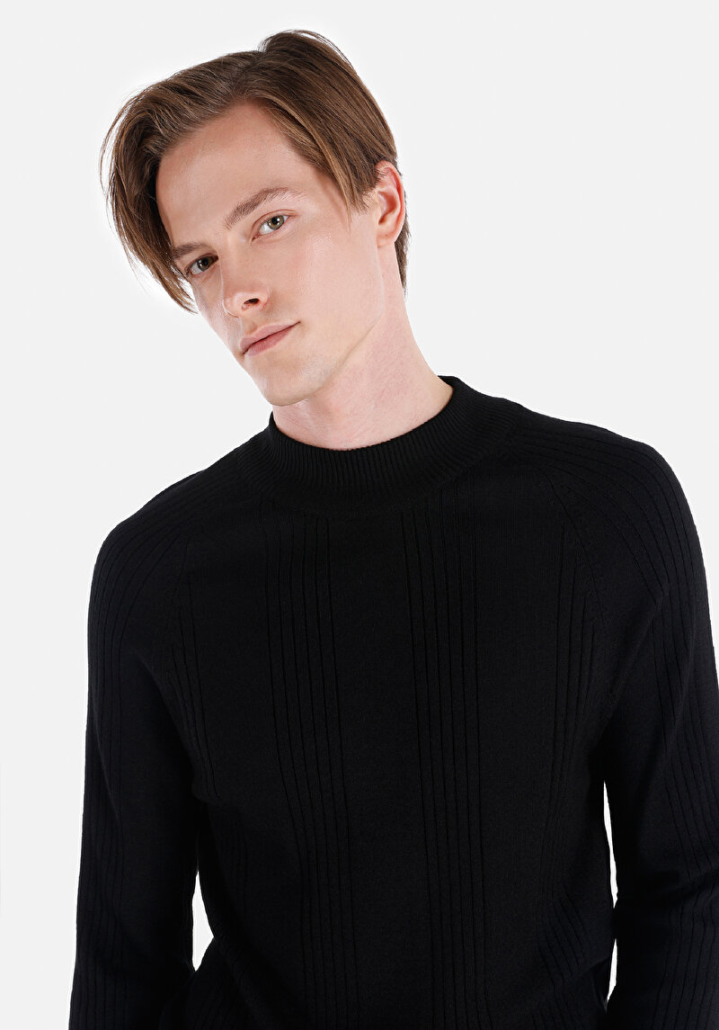 Показати інформацію про Светр Чоловічий Чорний  Cl1064873